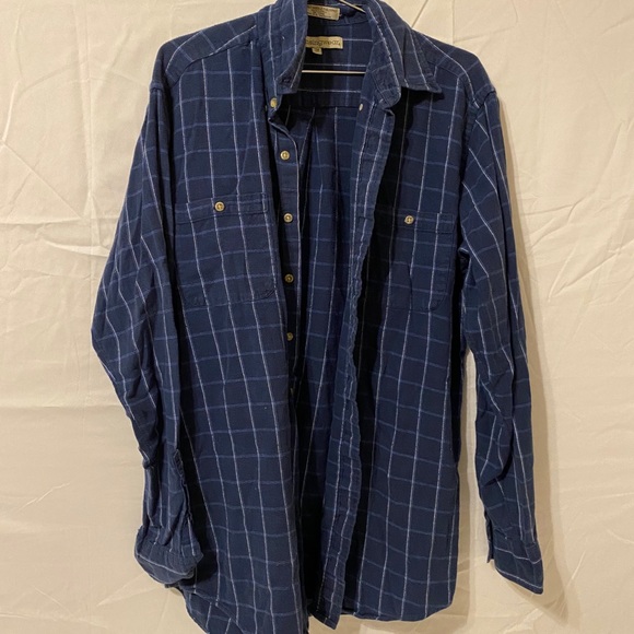 Other - Vintage navy flannel